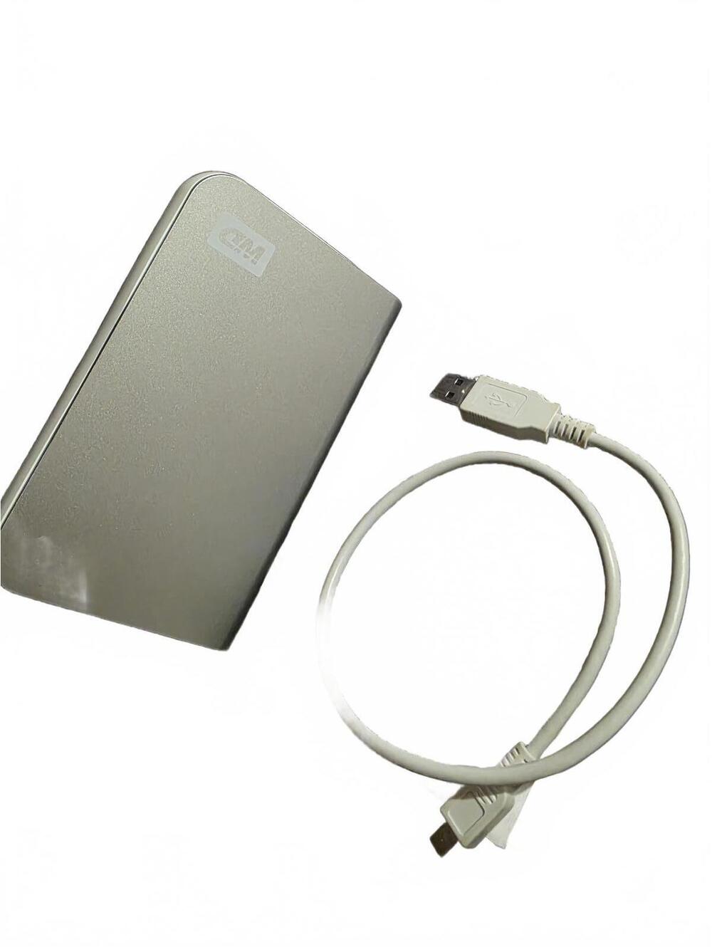 Western Digital External Hard Drive with USB Cable and Carrying Case 500 GB